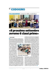 Premiazione alunni Calamandrei